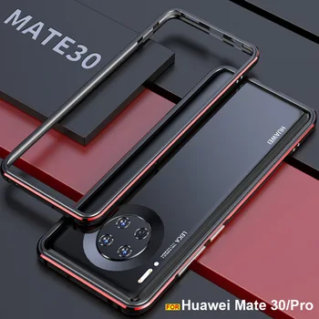 

For Huawei Mate 30 case Original Luxury Glossy Aluminum bumper protective case fundas for Huawei Mate 30 phone cover Metal Frame