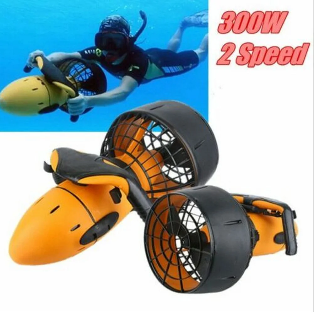 Waterproof 300w Electric Scooter Water Sea Dual Speed Propeller Diving Scuba Scooter Sports Equipment Outdoor - Parts & Accessories AliExpress