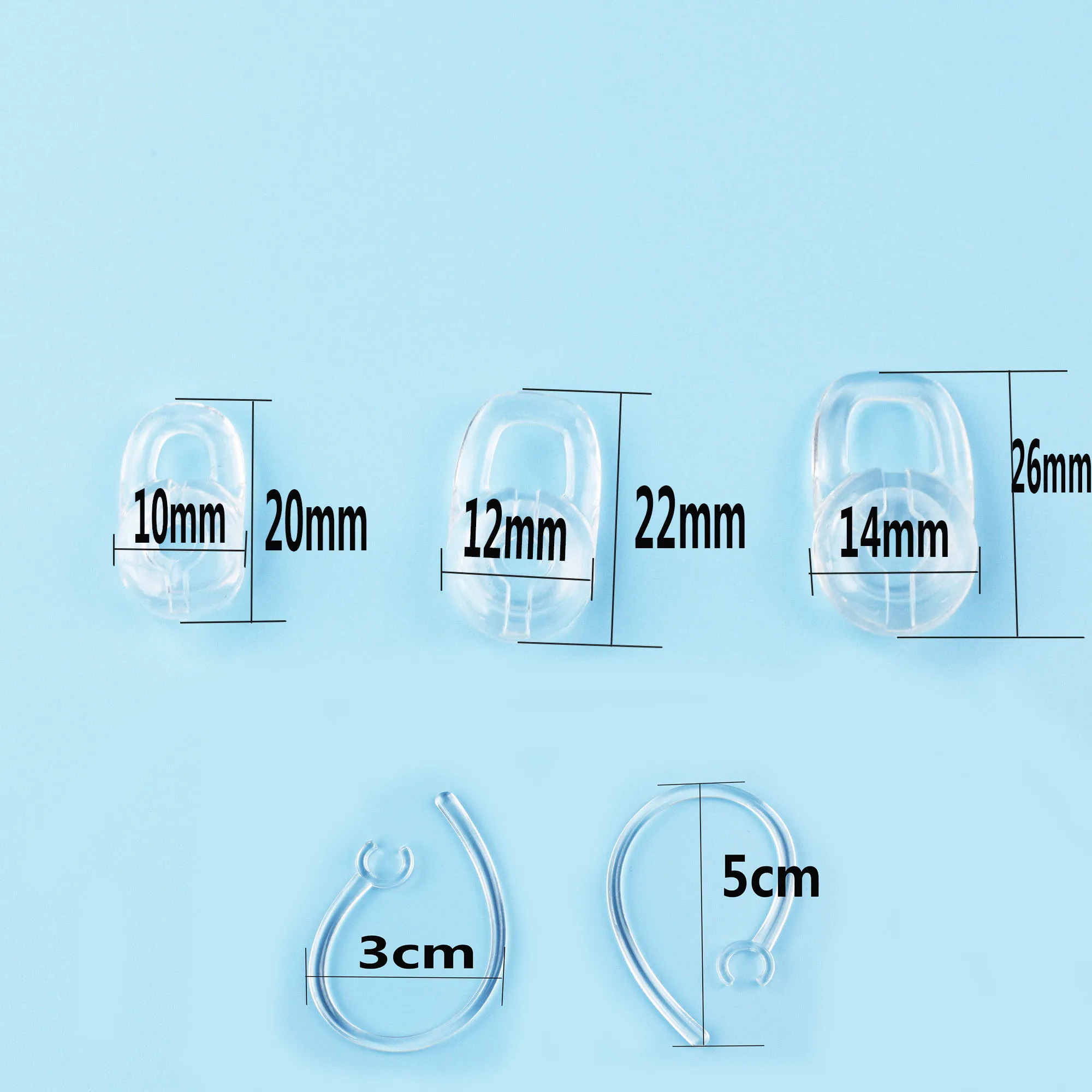 XRHYY набор 3 шт. S/M/L наушники 2 шт. наушники для Plantronics Voyager Edge мобильные наушники Беспроводная гарнитура ушные петли клипсы