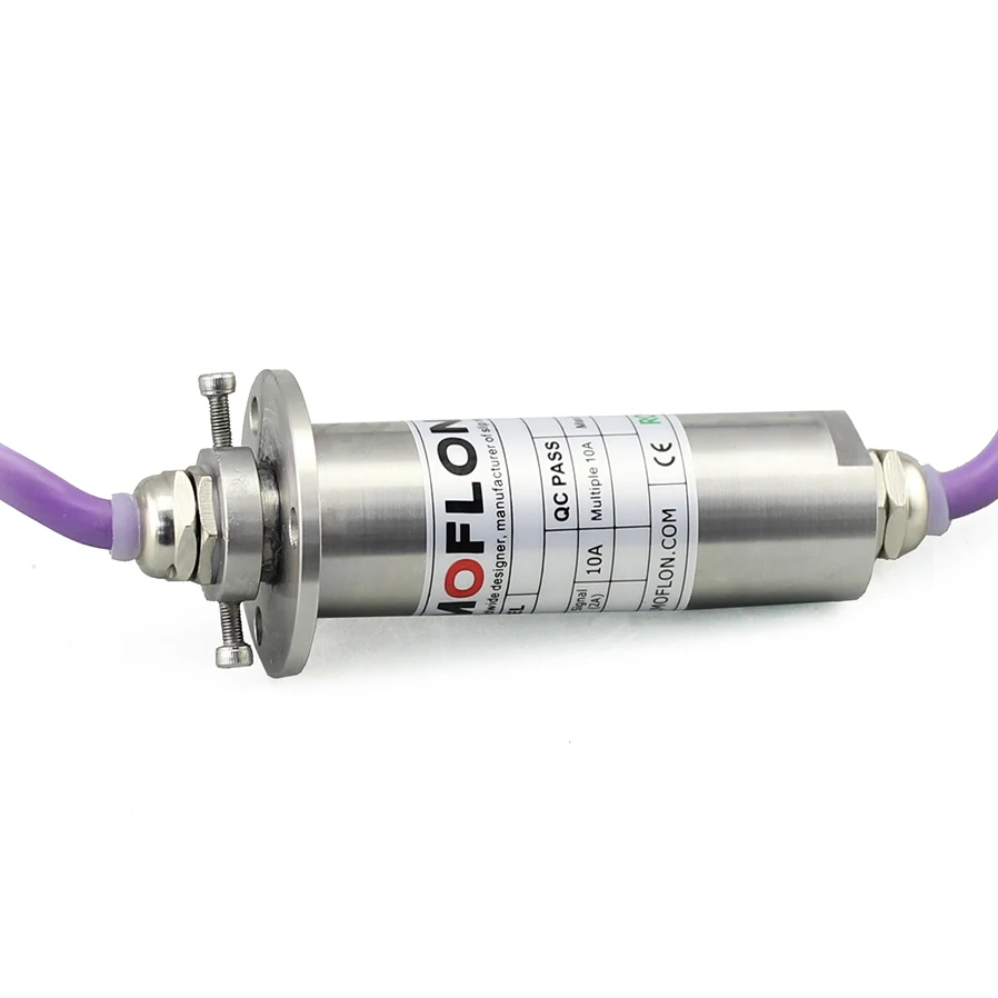 MOFLON slipring MG028-S18 IP68 герметичные (300 м) проскальзывающие кольца диаметр корпуса 28 мм