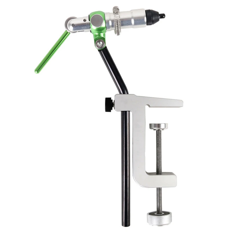 

SEWS-Fishing Fly Tying Vise C-Clamp Base Hook for Beginner or Fishing Travellers