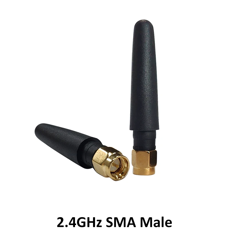 2pcs 2 4GHz antenna wifi SMA Male Connector 2 3dbi 2 4 ghz antena wi fi 3
