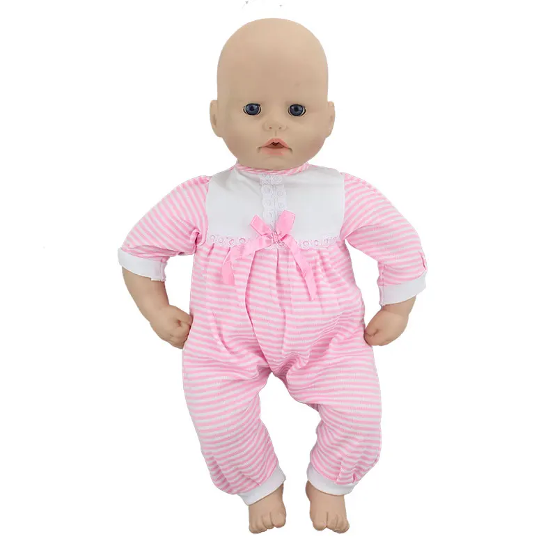 Новые куклы комбинезон одежда для 46 см Baby Annabell кукла 18 дюймов куклы одежда - Цвет: 09