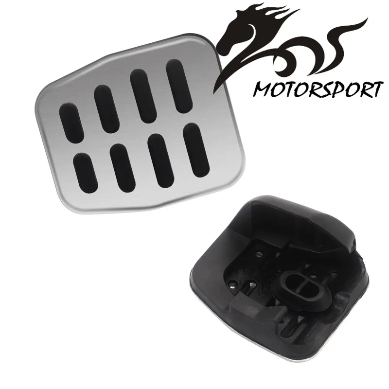 Manual car Stainless Car pedal Cover for POLO / New Lavida / New Bora/Skoda Fabia Accelerator Brake pedals Pads