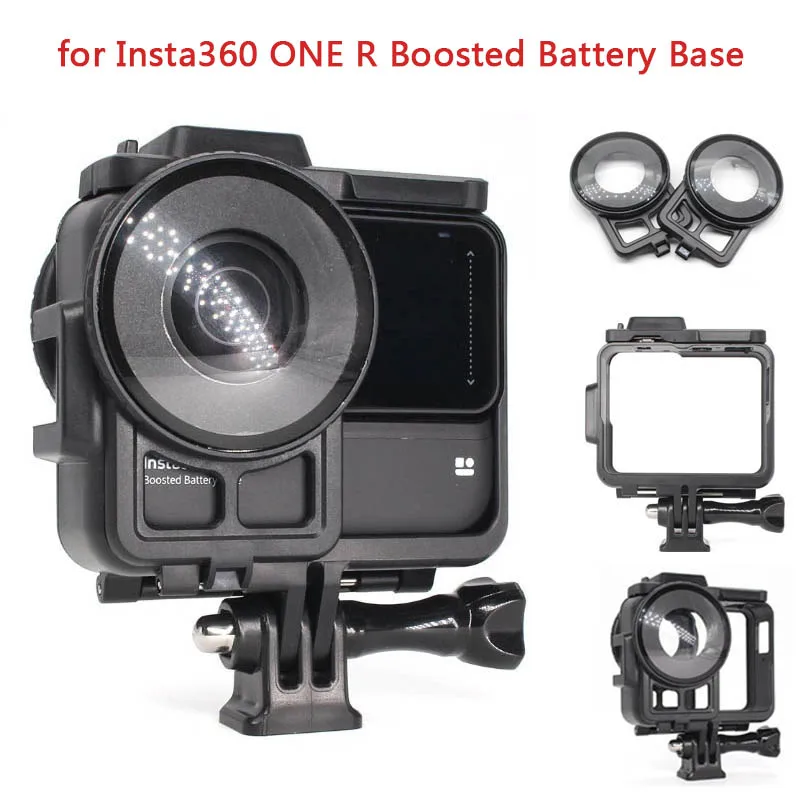 Mounting-Bracket Camera-Accessories Insta Battery Base for 360-One Boosted Cage-Case/lens-Guard