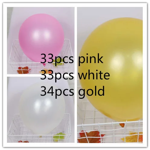 100 шт 10 Дюймов 1,5 г жемчужные синие резиновые надувные шарики для праздника свадебные украшения Белый Серебряный Золотой шарик для дня рождения арка для вечеринок - Цвет: Mix 8