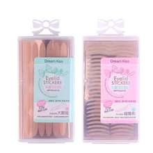 Dream Kiss розовое золото наклейки для век золотая пленка с покрытием Скрытая Водонепроницаемая с коробкой Удобная коляска 634