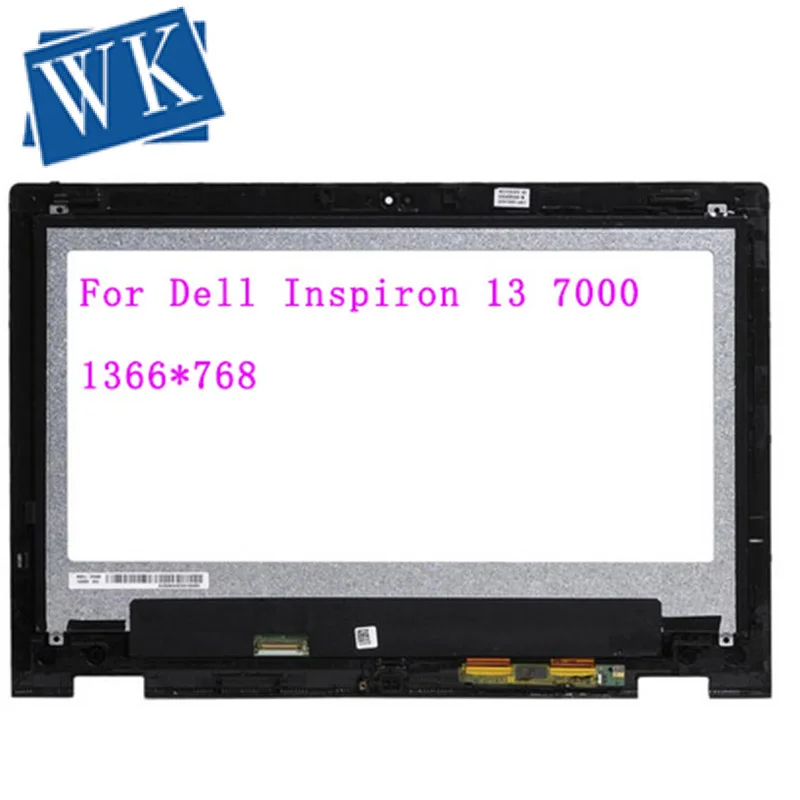 For Dell Inspiron 13 7000 7347 7348 7359 P57G HD 1366X768 LCD Display Touch Digitizer Screen Assembly+Bezel Tested Grade A | Компьютеры и
