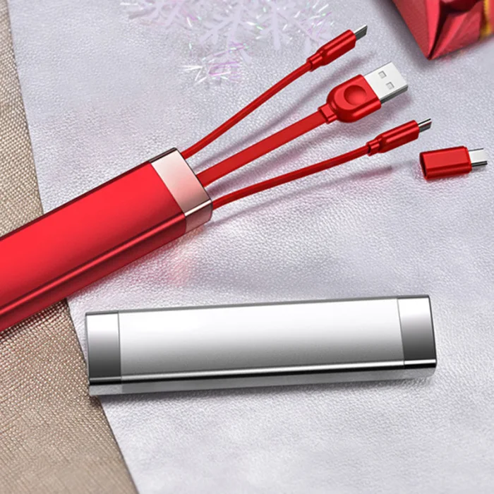 Многофункциональный портативный usb-кабель для передачи данных Three-in-one LSMK99