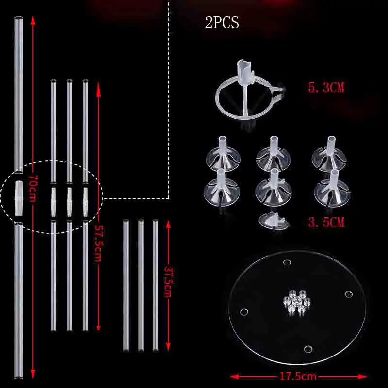 Аксессуары для шариков, держатель для шарика, стойка, шар, арка, цепь, уплотнительный зажим, клей, точка, Babyshower, украшение для свадьбы, дня рождения, вечеринки - Цвет: 21