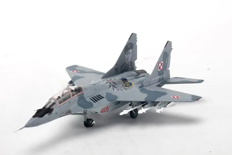 JC Крылья польские ВВС Микоян MiG-29UB 1/72 литой самолет модель самолета