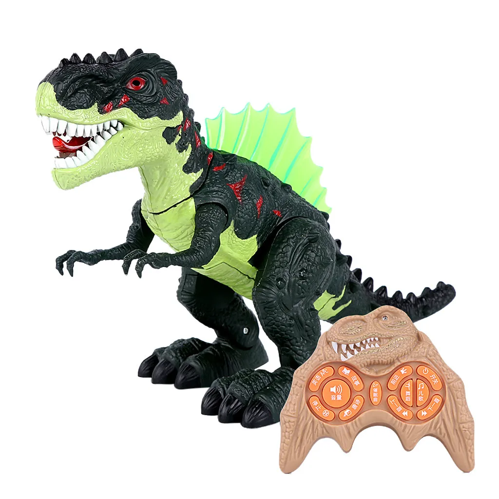 Пульт дистанционного управления ходьба динозавр игрушка моделирование динозавр развивающие игрушки