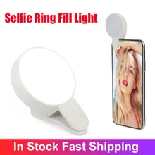 Selfie led ring fill light portable mobile phone selfie lamp