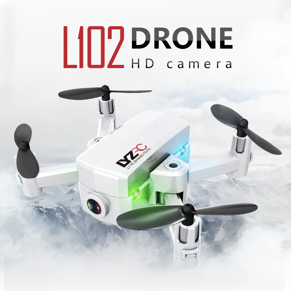 

RC Helicopter Drone with Camera HD 480P 720P WIFI FPV Selfie Drone Professional Foldable Quadcopter 40 Minutes Battery Life L102