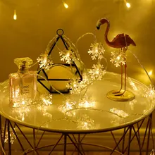 Maxdi Рождественский светильник s наружное украшение внутренний светодиодный светильник гирлянда сказочные огни Светодиодные Хэллоуин Праздник Фея guirlande lumineuse