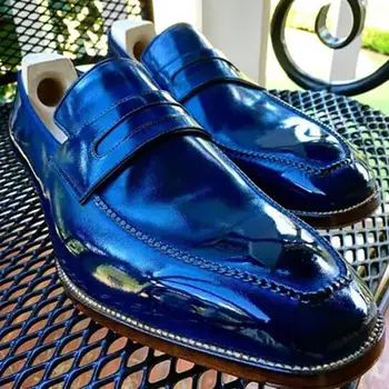 

High Quality Fashion Men Pu Buckle Leather Shoe Male Casual Classic Trendy Vinage Stylish Loafers Shoes Zapatos De Hombre TV416