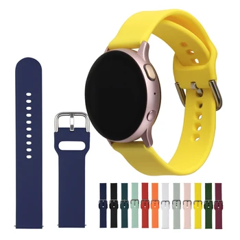 

20mm Wrist Strap for Samsung Galaxy Watch Active 2 Bracelet 22mm Watchband for Galaxy Watch 46mm Gear S3 Amazfit Bip Accessories