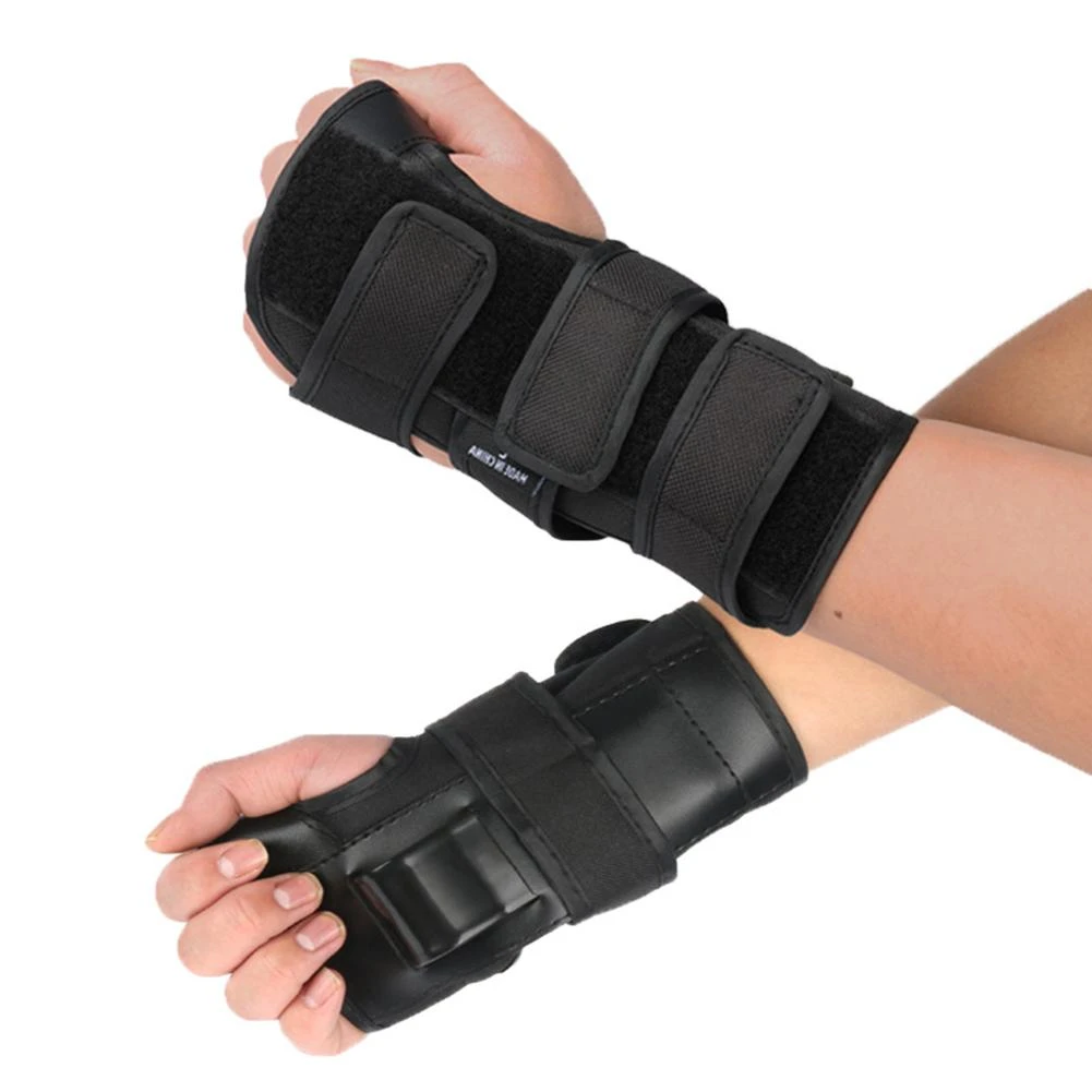 de muñeca para al aire libre, protectores de Palma, protectores de patinaje, esquí, Snowboard, coderas, protección manos, accesorio de seguridad deportivo|Coderas y rodilleras| - AliExpress