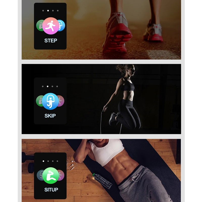 BINSSAW D13 Smart Band Ip67  Smart Bracelet Heart Rate Blood Pressure Monitor Fitness Tracker  Waterproof Sport for Android, Ios