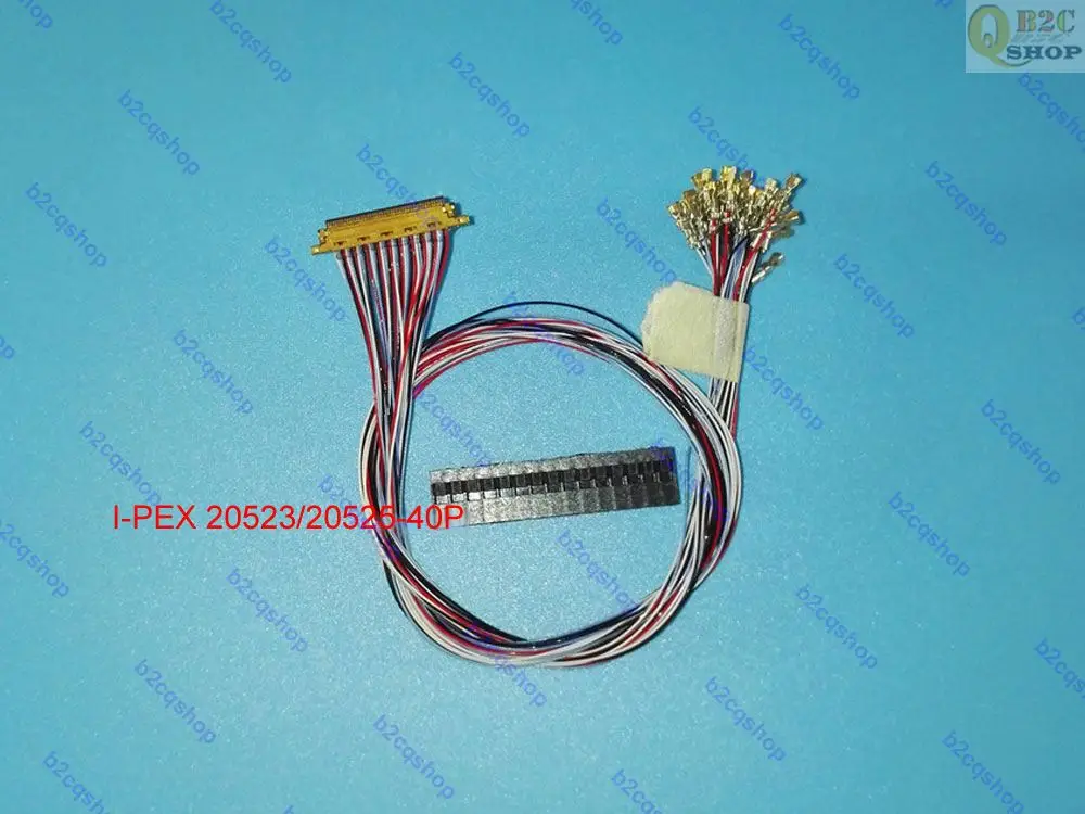 I-PEX 20523/20525-40P 0 4 мм шаг 40 pin LCD LVDS экран EDP кабель к DuPont | Электроника