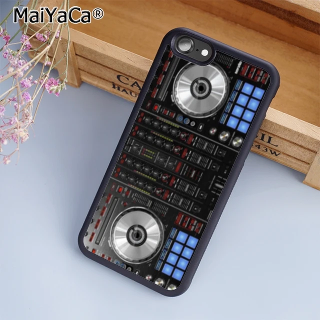MaiYaCa DJ Mixer Deck контроллер чехол для телефона iPhone 5 6s 7 8 plus 11 pro X XR XS max samsung S6 S7 edge S8 S9 |