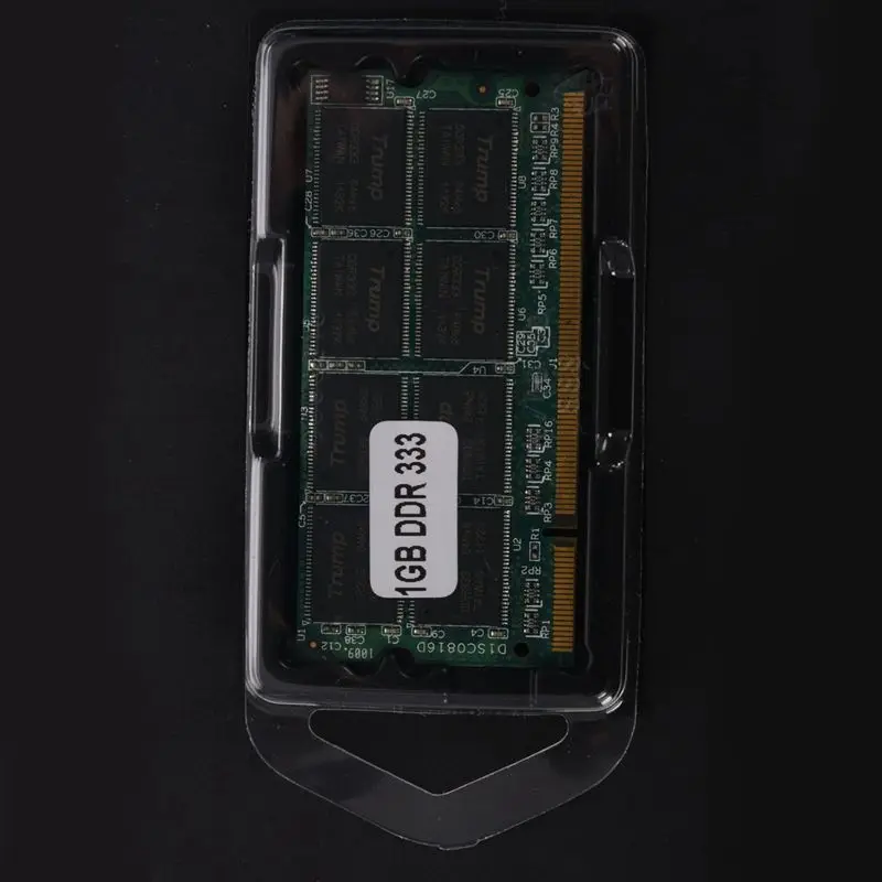 1 ГБ 1 Гб DDR оперативная память ноутбука 333 МГц PC2700 NON-ECC ПК DIMM 200 Pin-код