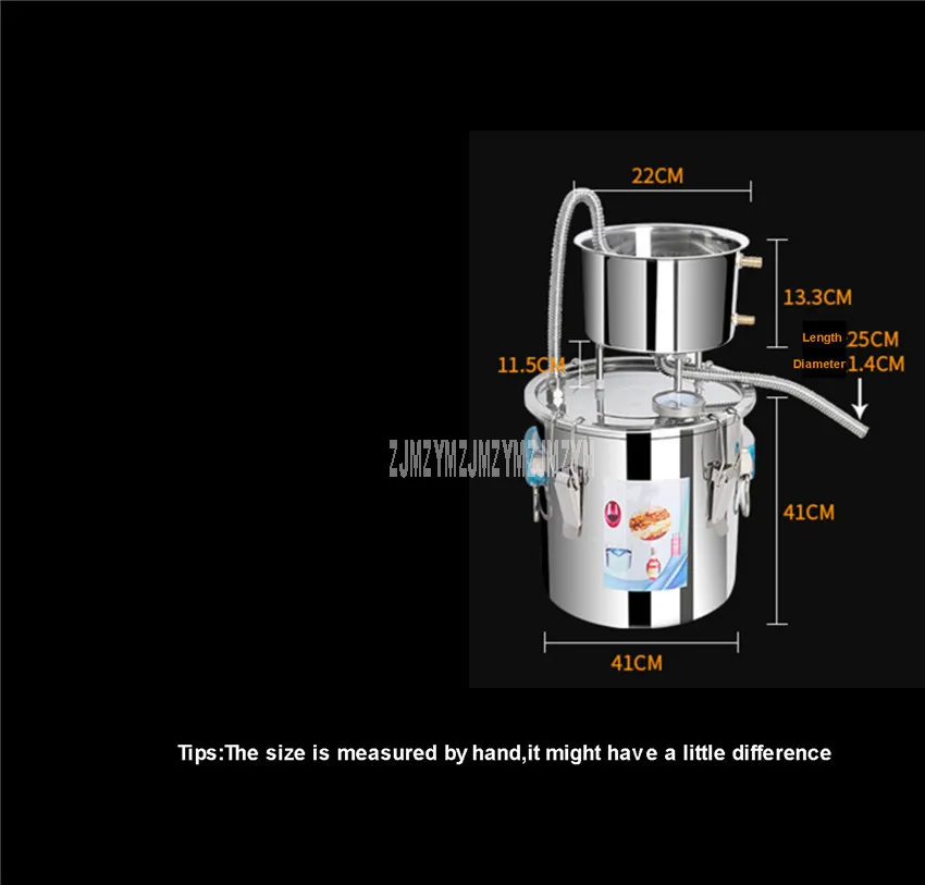55Л цветочный дистиллятор воды из нержавеющей стали 12 видов цветов розы пивоварения машина дистиллятор дистилляционное оборудование