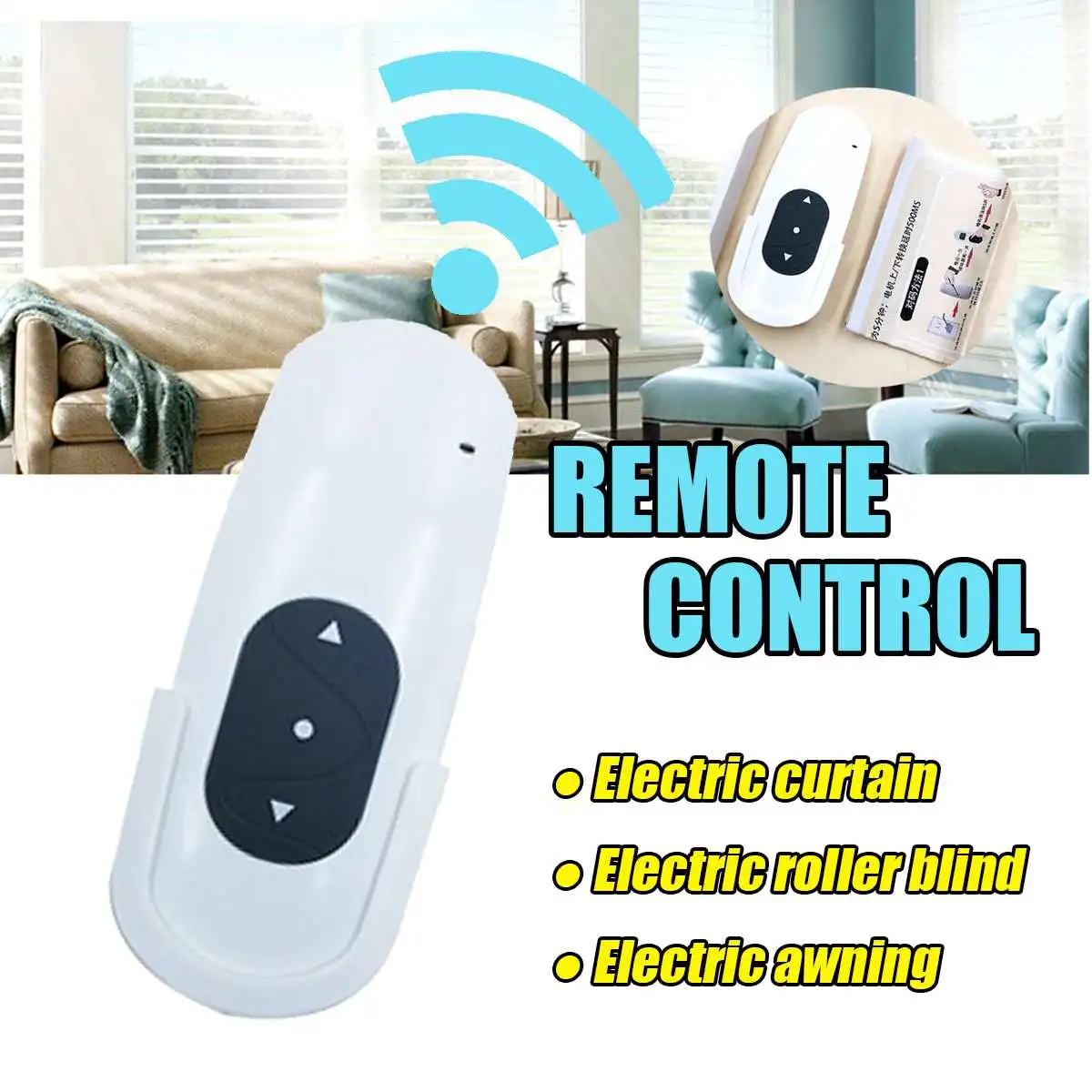 

Wireless Controller Electric roller Remote Control For Electric Curtains DIY Roller Shade Motor Electric Roller Blind Tubular