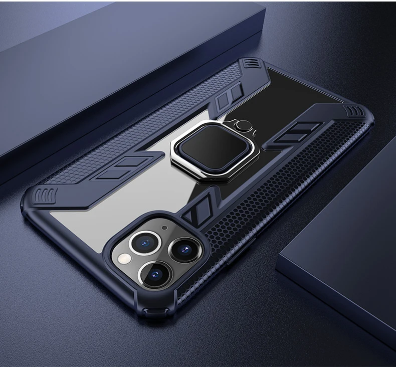 Toraise для Apple iphone 11 Pro Max чехол автомобильный Магнитный кольцевой кронштейн чехол для iphone X Xs Max XR защита, подушка безопасности мягкий чехол из ТПУ