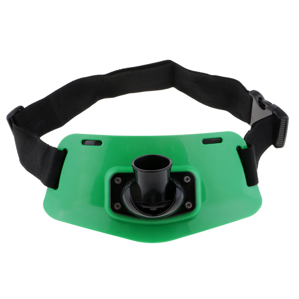 Padded Fishing Fighting Belt, 360° Adjustable Waist Rod Holder Belt, Boat Fishing Equipment