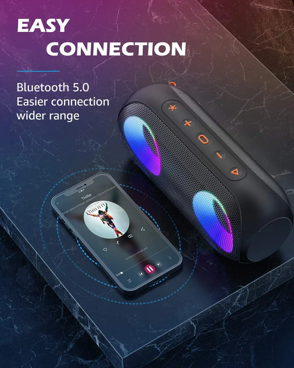 XDOBO VIBE 50W Portable Wireless Bluetooth Speaker BT 5.0 DYNAMIC RGB Light Audio Bass Waterproof Cylindrical Subwoofer Speaker XDOBO VIBE 50W Portable Wireless Bluetooth Speaker BT 5.0 DYNAMIC RGB Light Audio Bass Waterproof Cylindrical Subwoofer Speaker