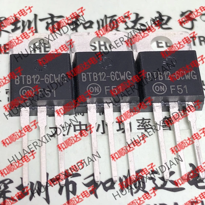 

1PCS New and original BTB12-6CWG TO-220 600V 12A
