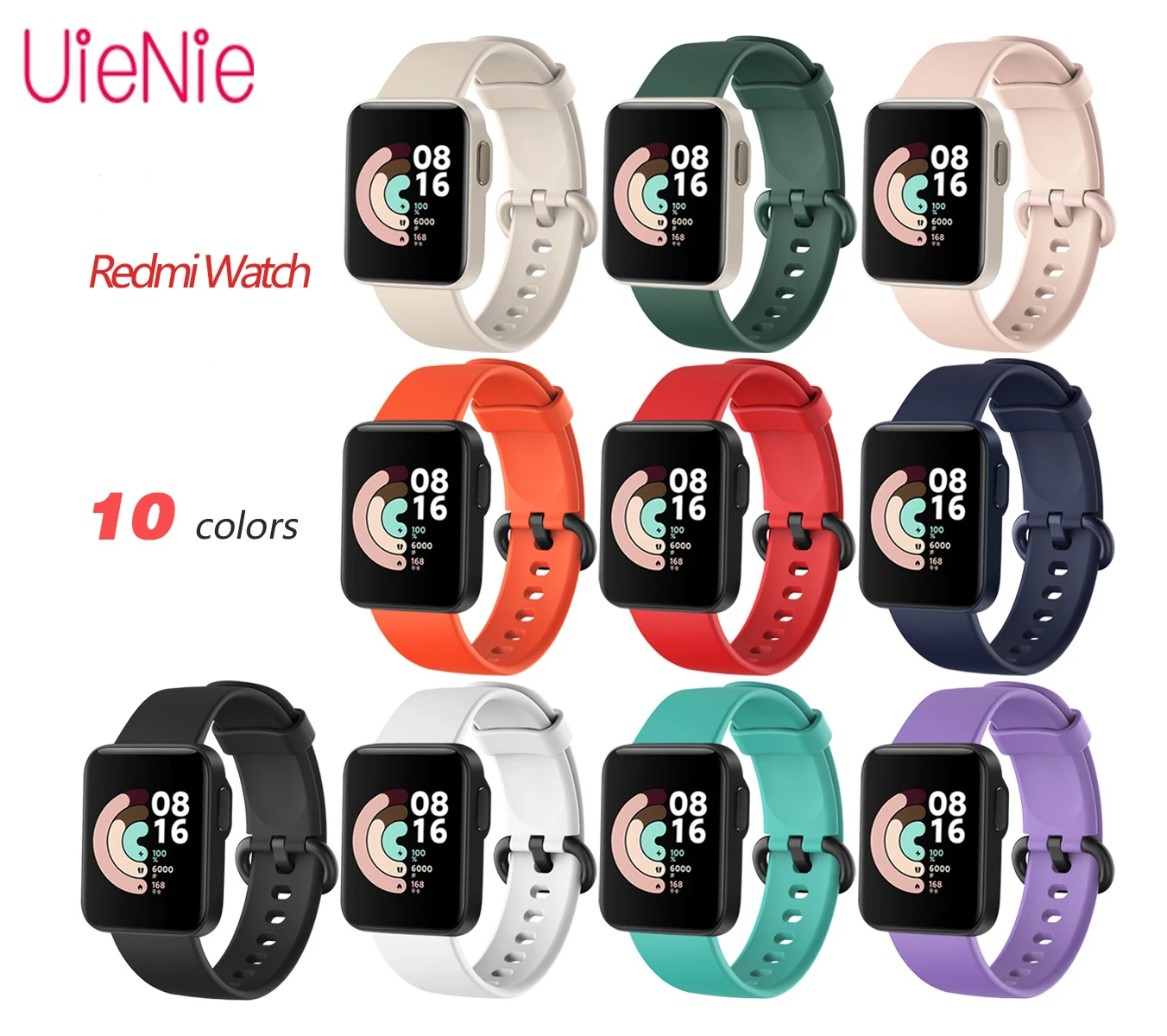 New Silicone Strap for Xiaomi Mi Watch Lite Smart Sport Watchband Redmi Bracelet Wristband Bands | Наручные часы