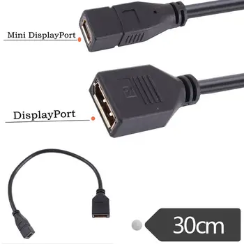 

Mini DisplayPort female to DP bus DP to mini DP MINIDP to DP line 0.3 m