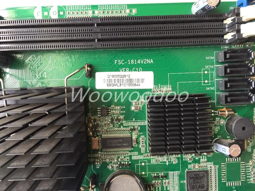 FSC 1814V2NA VER:C10 P4 полноразмерная Промышленная материнская плата CPU SBC|Промышленные