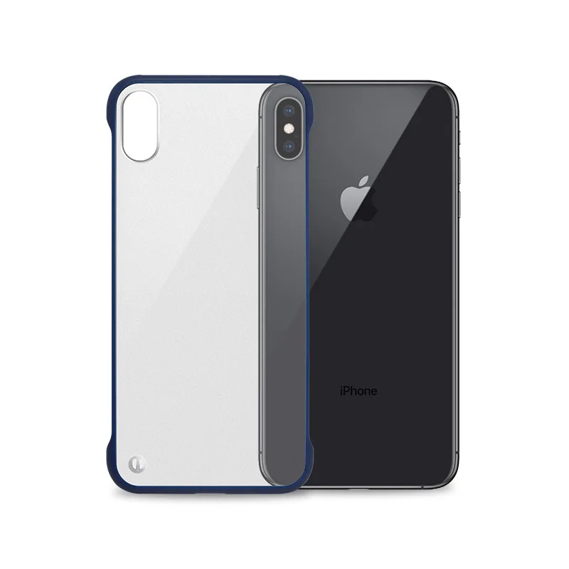 Ультратонкий чехол для телефона iPhone 6 6s 7 8 Plus X Xs Max Xr Прозрачный матовый