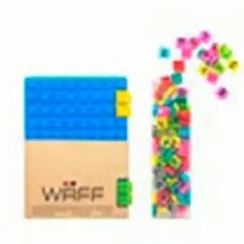 

COMBO S BLUE NOTEPAD WAFF + LETTERING WAFF WAFF 8724520013518