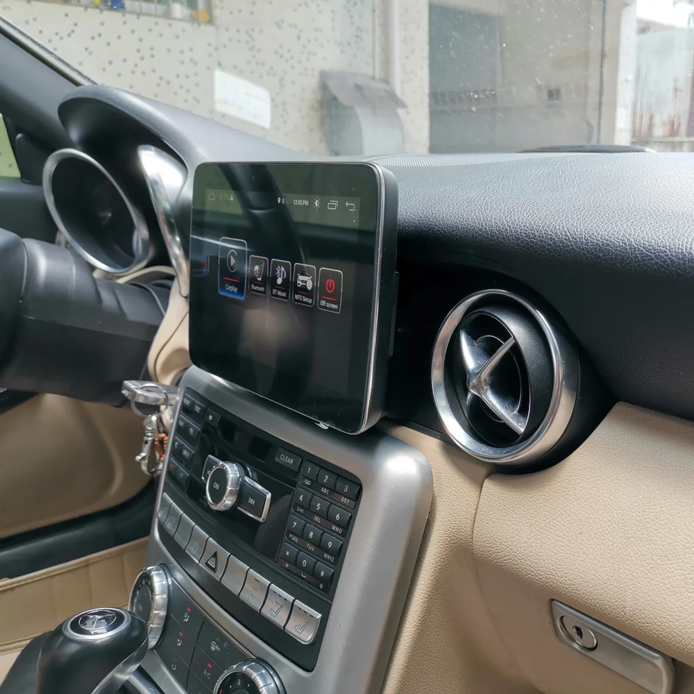 Discount New UI 4G Ram 8.4" Android Screen with GPS Navigation Radio Stereo Bluetooth for Mercedes Benz SLC Class R172 Comand Screen 4