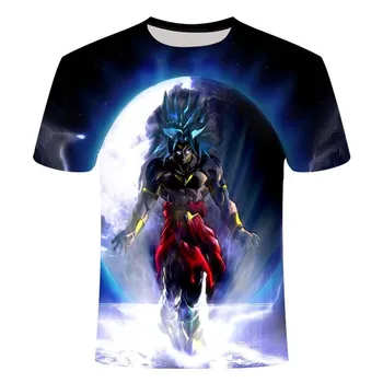 

One-piece Men's T-shirt Dragon Ball 3D Printing Summer Top Boy's T-shirt Short Sleeve T-shirt Unisex