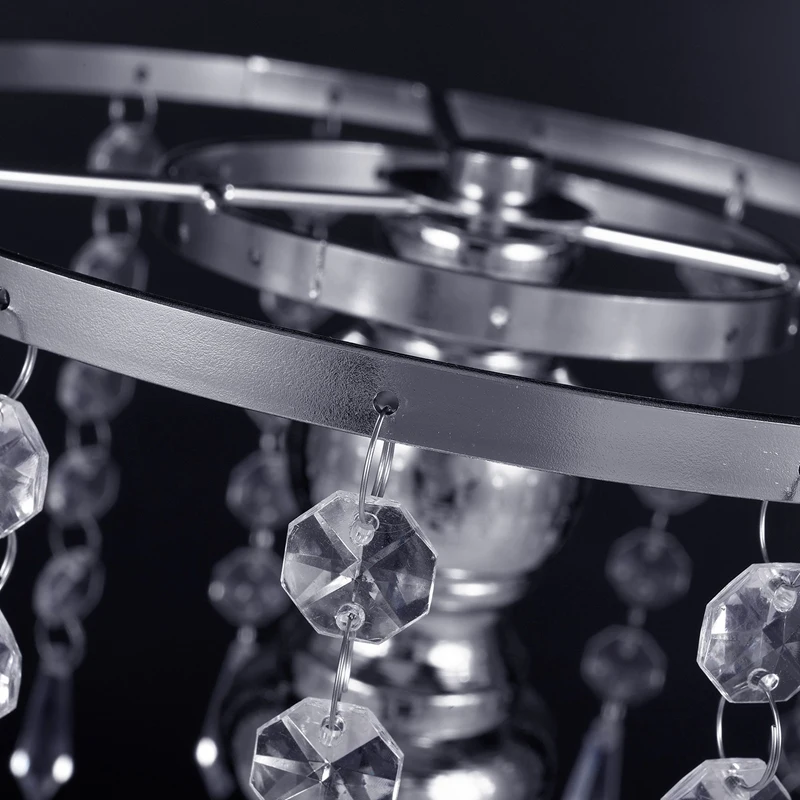 CSS S-Shaped Crystal Bead Curtain Rotating Road Lead Wedding Props Ferris Wheel Mermaid Candlestick Flower Bracket Vase