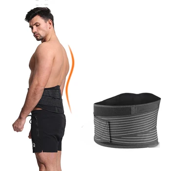 

Sport Weightlifting Waist Support Belt for Men Safety Gym Fitness Belt Squatting Barbell Dumbbel Training Lumbar Back Support