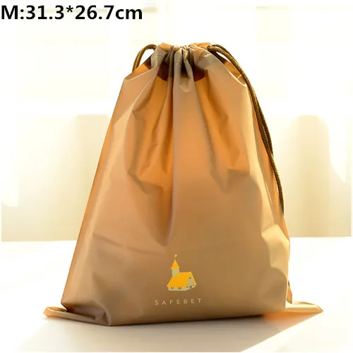 Coffee M ETya, женская косметичка, ПВХ, для путешествий, для девушек, на шнурке, для туалетных принадлежностей, косметичка, органайзер, набор кистей, полотенец, сумка для хранения, сумка - Цвет: Coffee M