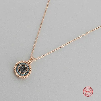 

2020 Fashion Charm 925 Sterling Silver Original 1:1 Copy, Simple Love Wild Clavicle Chain Necklace Female Luxury Jewelry Gifts