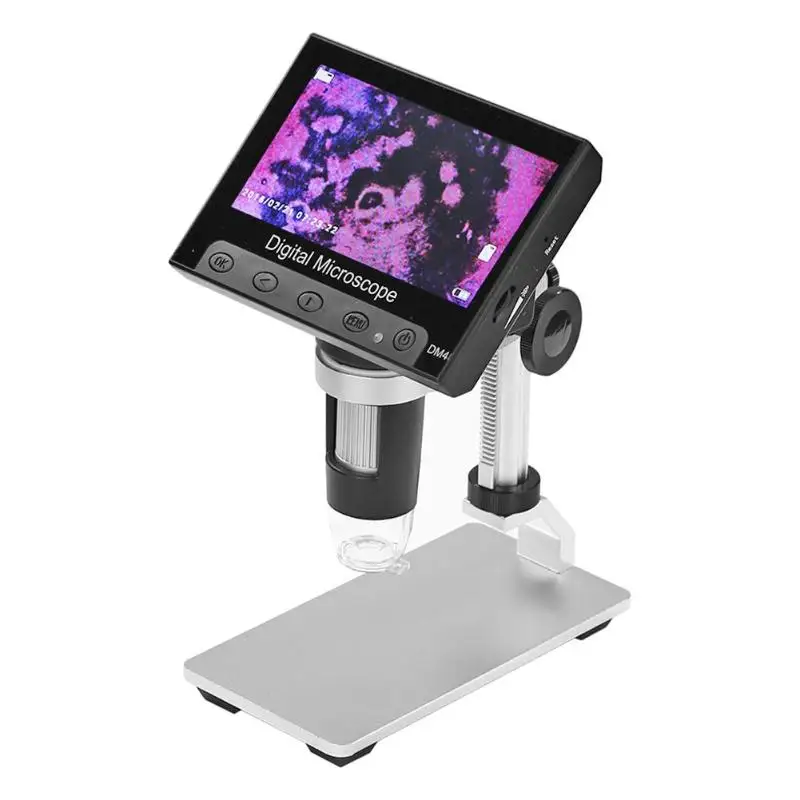 ##BUY 4.3 inch LCD Screen Electronic Video Microscope Phone Repair Soldering Magnifier Textile Testing Watch Mobile Phone Maintenance