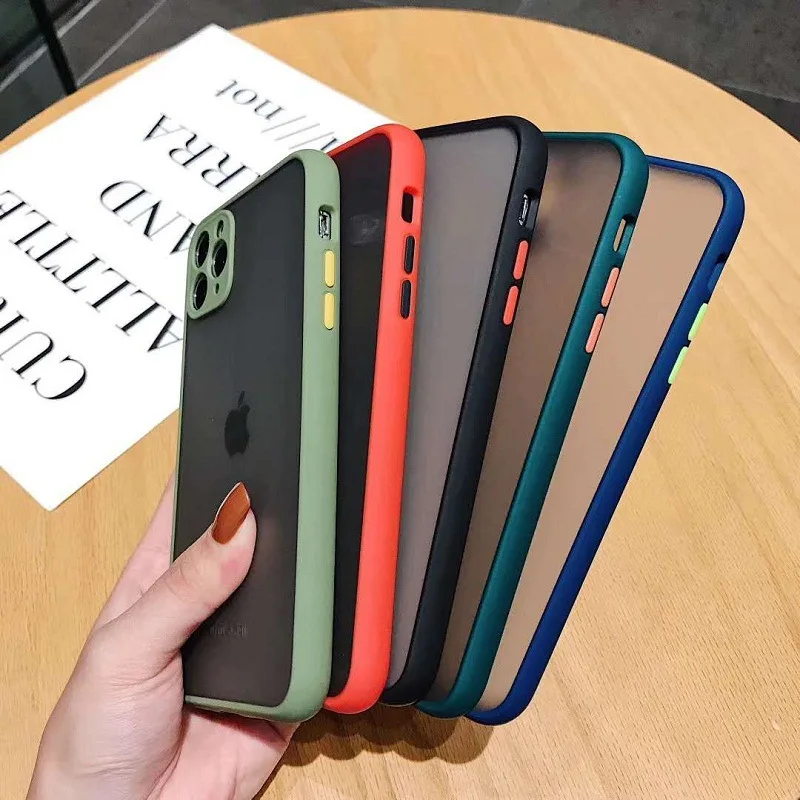 US $388.00 500pcs Camera Lens Protection Case For IPhone 11 Pro Max X XS Max XR 6 6S 7 8 Plus Matte Translucent Hard Shockproof Back Cover