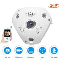 Vstarcam C61S 360 камера IP рыбий глаз панорамная 1080P wifi CCTV 3D VR видео IP Cam Micro SD карта аудио удаленный домашний мониторинг