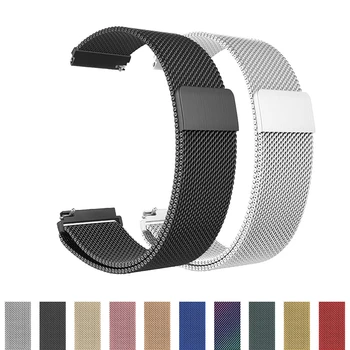 

Milanese Strap For Samsung Gear S3 20mm 22mm Watch Band Braclet for 46mm 42mm Strap for Huawei Watch GT 2E Watchband