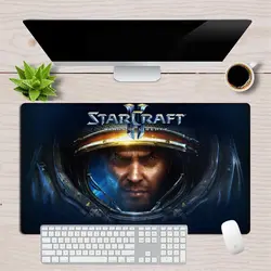 Большой 70x40 см Starcraft Gaming игровой коврик для мыши геймер компьютерный классный коврик для мыши моющийся запирающийся край прочный офисный