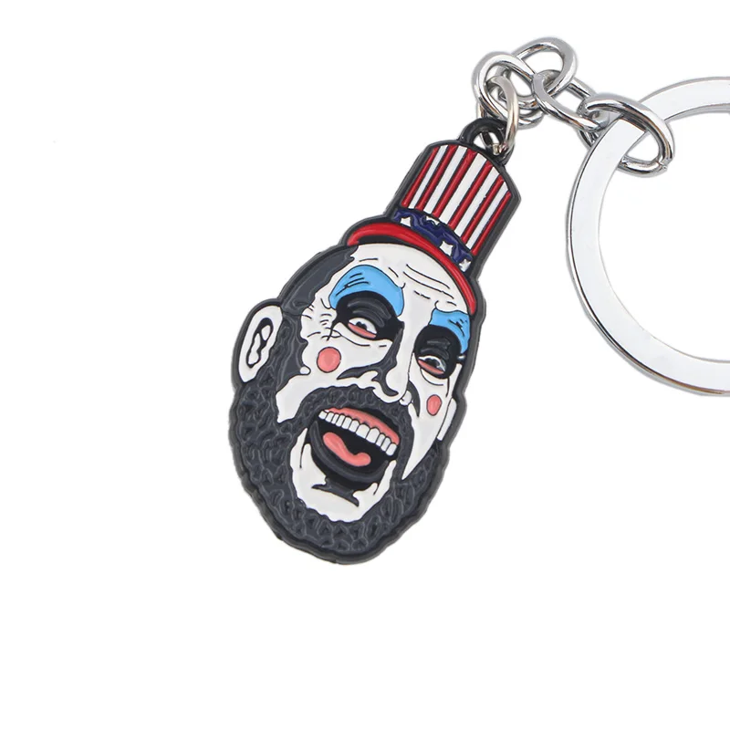 P4078 Dongmanli House of 1000 Corpses Captain spaulding подвеска брелок металлический Автомобильный держатель для брелки для ключей ювелирные изделия на Хэллоуин
