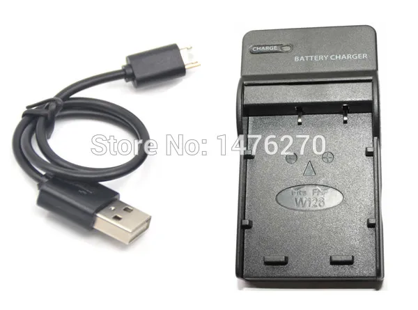 NP-W126 Battery USB Charger BC-W126 for Fujifilm Fuji X-A2 X-E1 X-E2 X-M1 X-Pro1 X-T1 IR X-T10 FinePix HS30EXR HS50EXR Camera